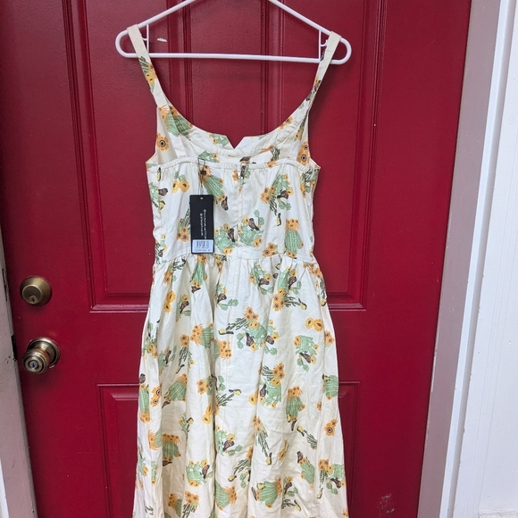 NWT Voodoo Vixen Retro Cactus Dress - Picture 7 of 7